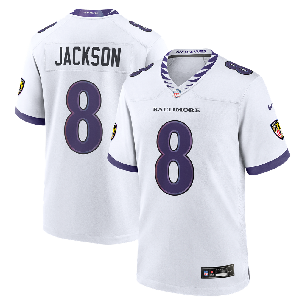 Men's Baltimore Ravens Lamar Jackson Nike Purple Alternate product image 10