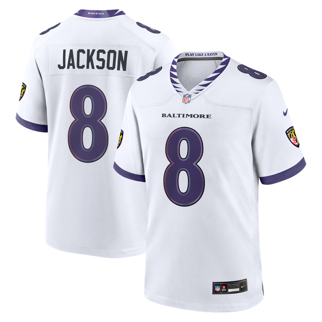Men's Baltimore Ravens Lamar Jackson Nike Purple Alternate product image 10