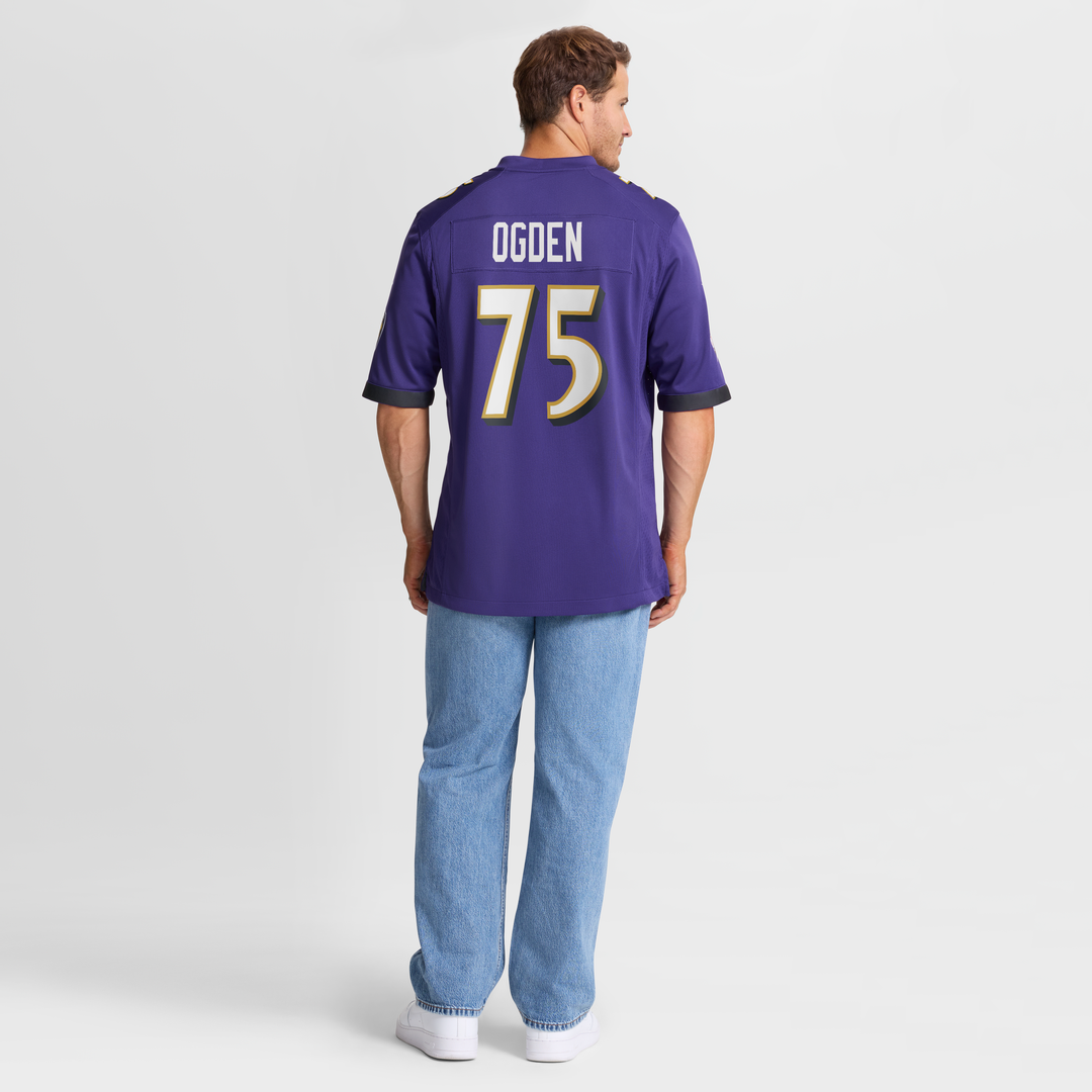 Men's Baltimore Ravens Jonathan Ogden Nike Purple Game product image 5