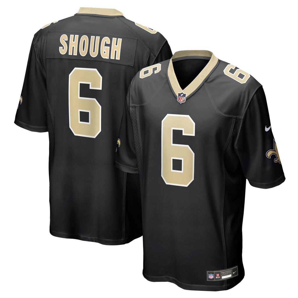 Men's New Orleans Saints Tyler Shough Nike Black Game Jersey product image 13