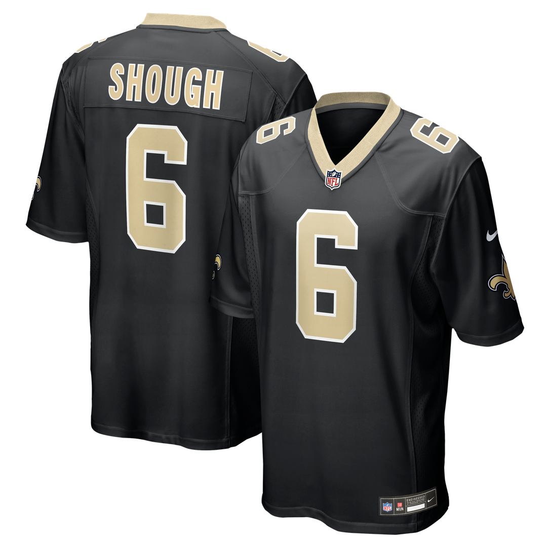 Men's New Orleans Saints Tyler Shough Nike Black Game Jersey product image 13