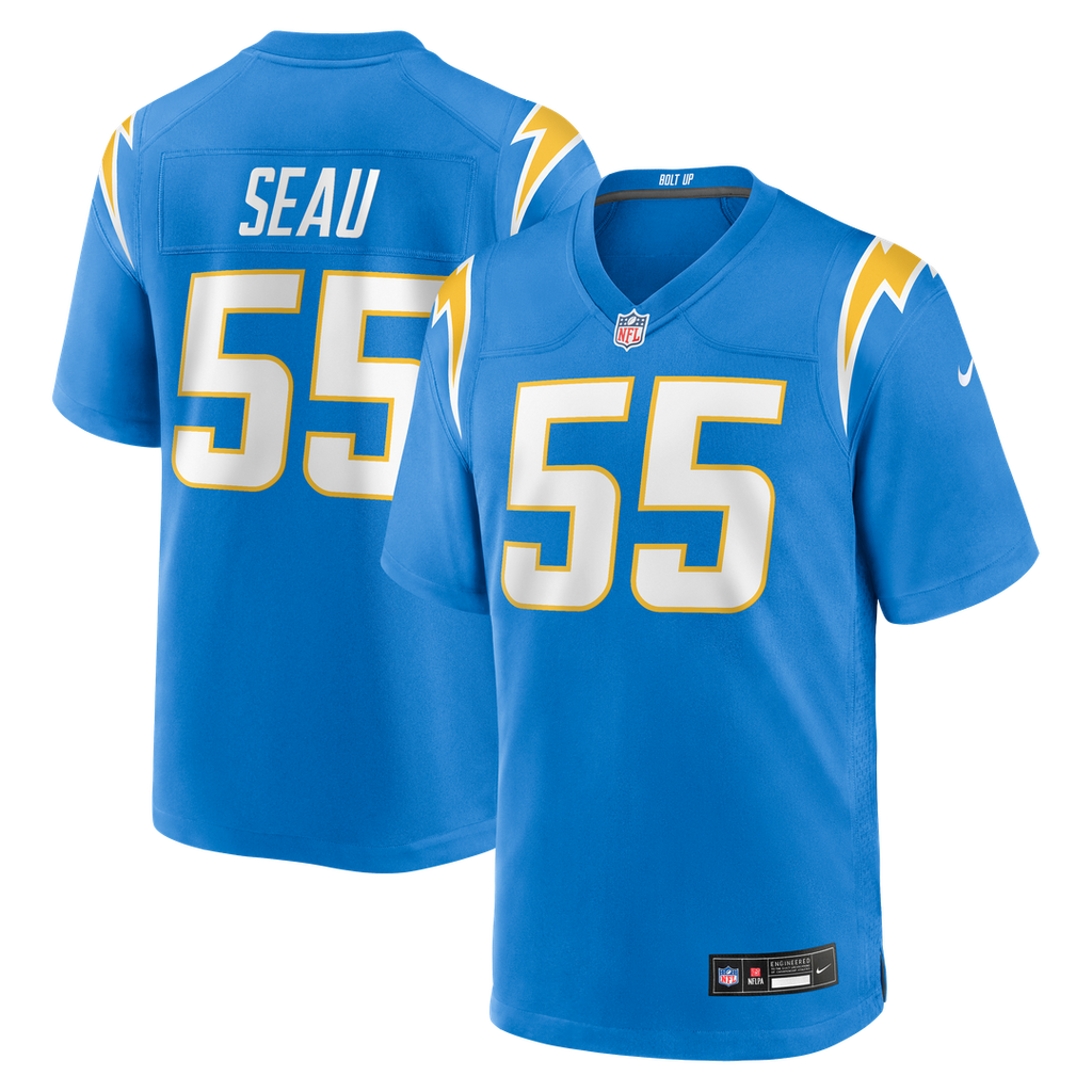 Men's Los Angeles Chargers Junior Seau Nike Powder Blue product image 1