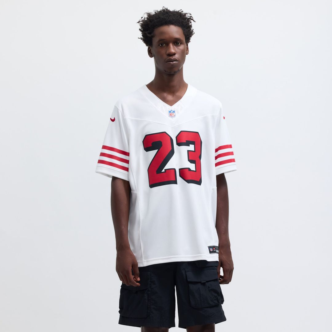Men's San Francisco 49ers Christian McCaffrey Nike White product image 4