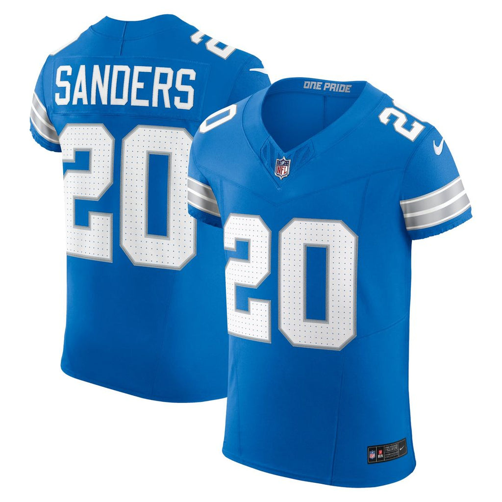 Men's Detroit Lions Barry Sanders Nike Black Alternate product image 7