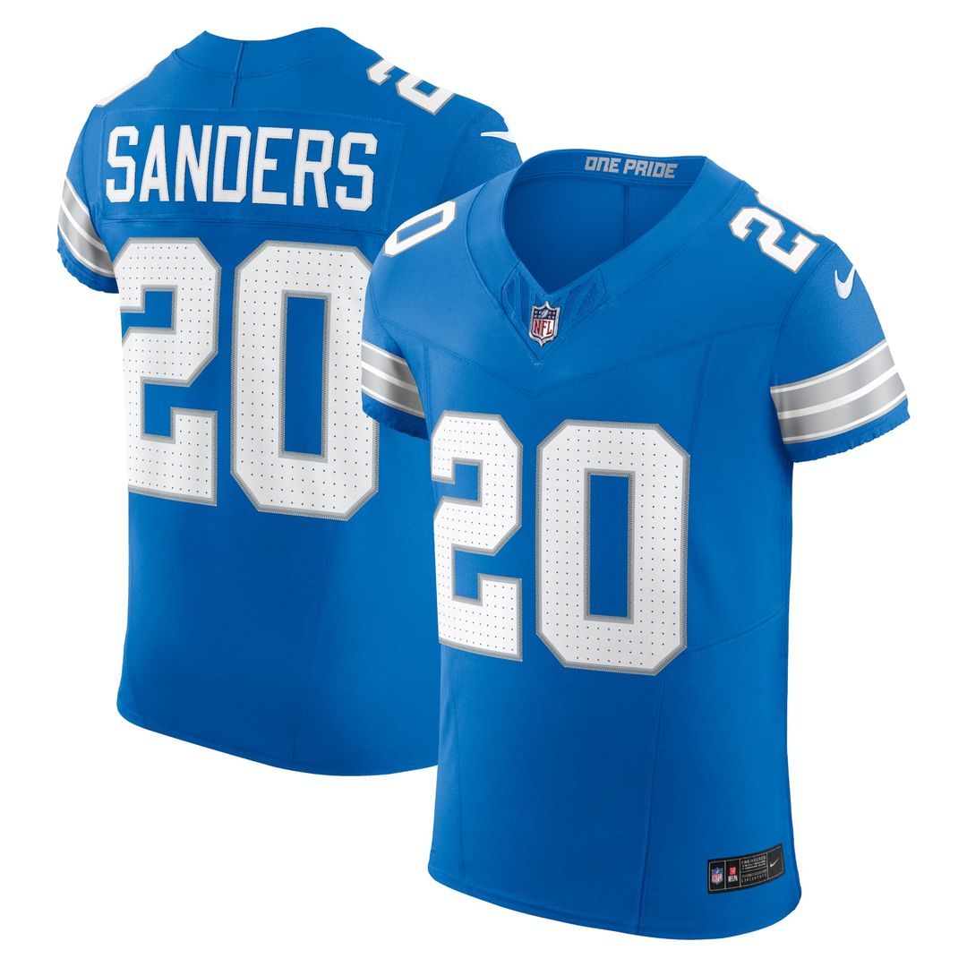 Men's Detroit Lions Barry Sanders Nike Black Alternate product image 7