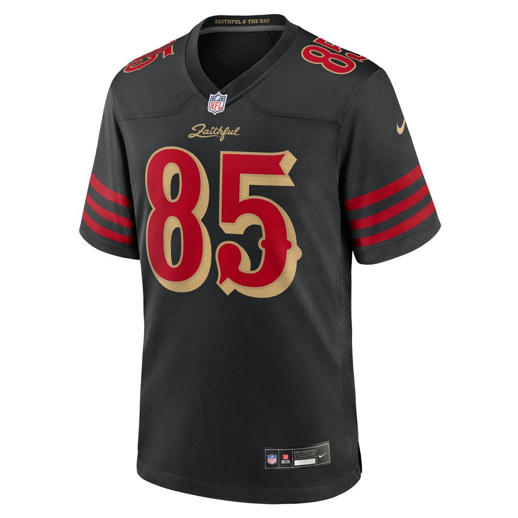 Men's San Francisco 49ers George Kittle Nike Black product image 2