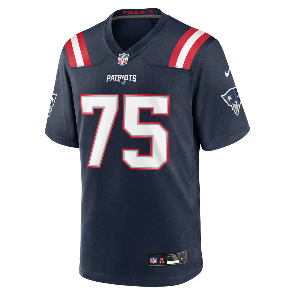 Men's New England Patriots Alijah Vera-Tucker Nike Navy product image 4