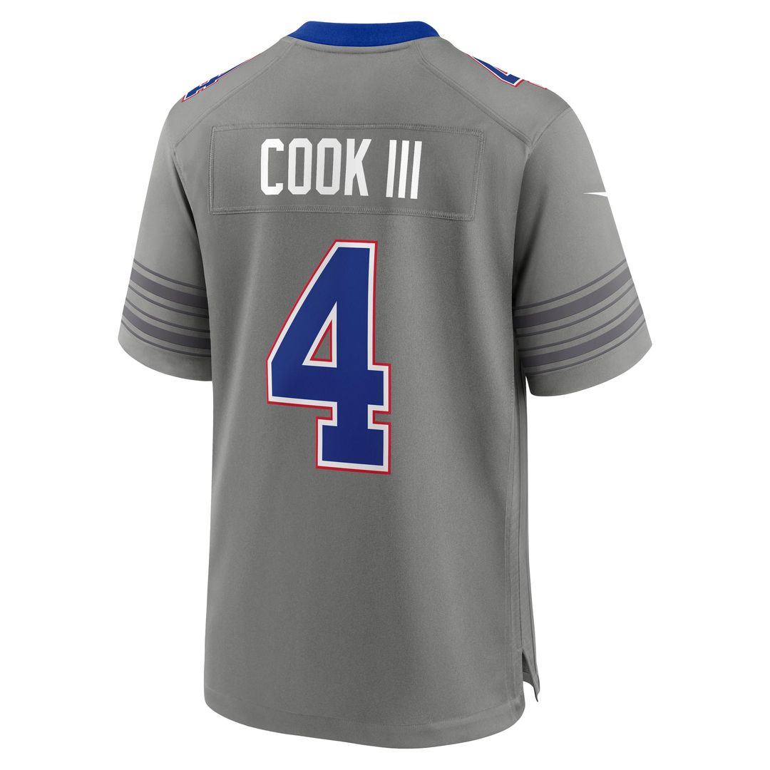 Men's Buffalo Bills James Cook III Nike Royal Team Game product image 28
