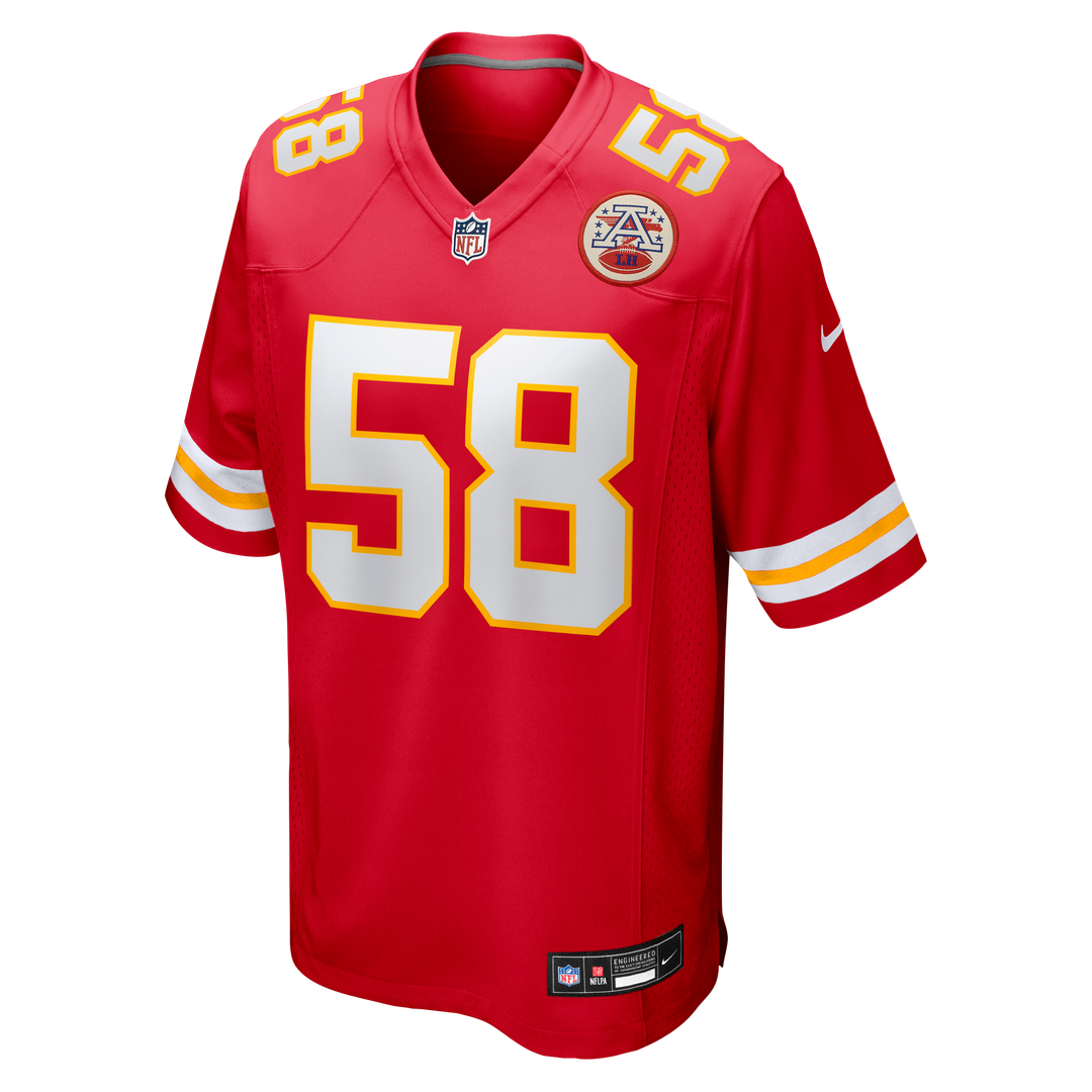 Men's Kansas City Chiefs Derrick Thomas Nike White Retired product image 7