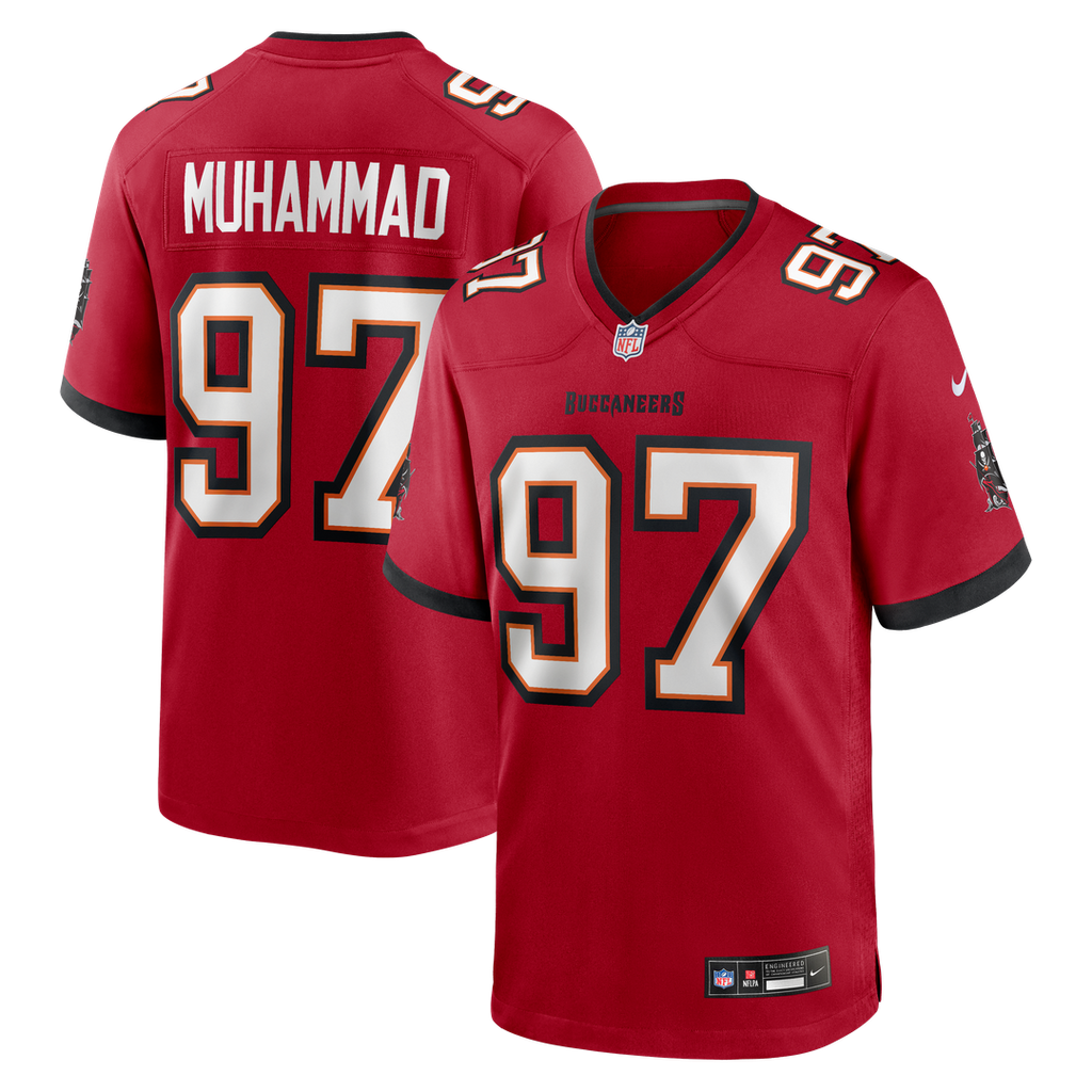 Men's Tampa Bay Buccaneers Al-Quadin Muhammad Nike Red Team product image 1