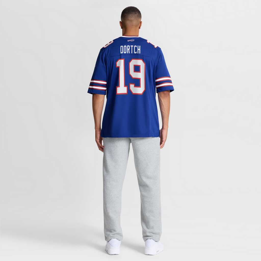 Men's Buffalo Bills Greg Dortch Nike Royal Team Game Jersey product image 3