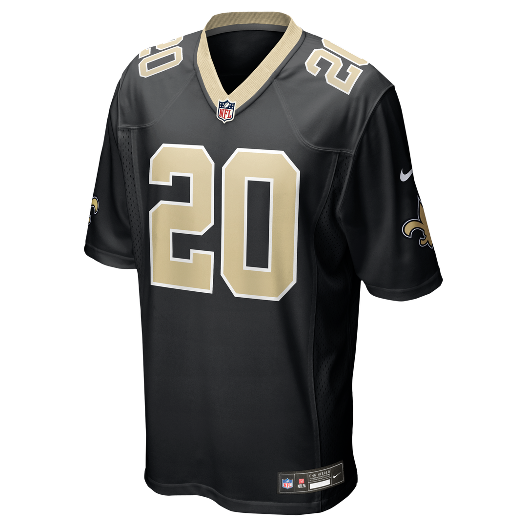 Men's New Orleans Saints Pete Werner Nike Black Game Jersey product image 2