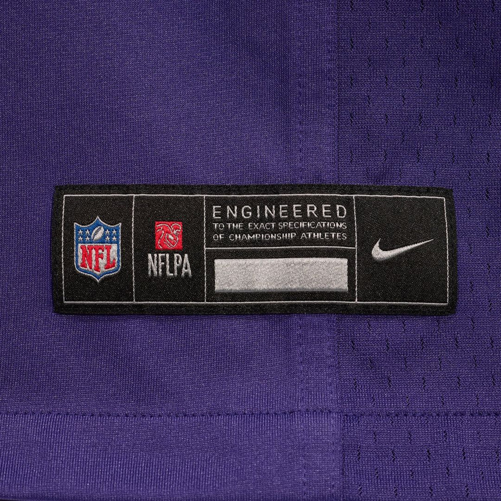 Men's Baltimore Ravens Justice Hill Nike Purple Game Jersey product image 6