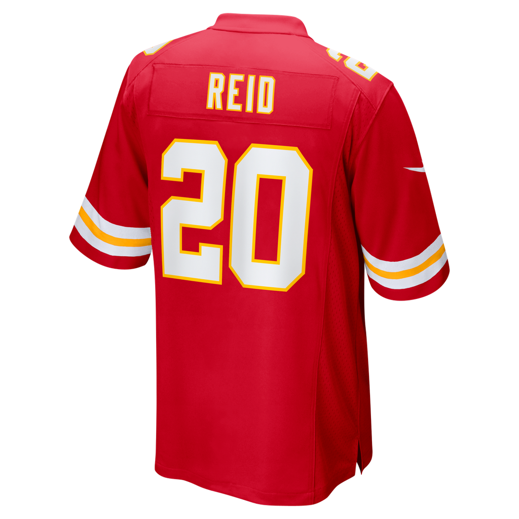 Men's Kansas City Chiefs Justin Reid Nike Red Game Jersey product image 3