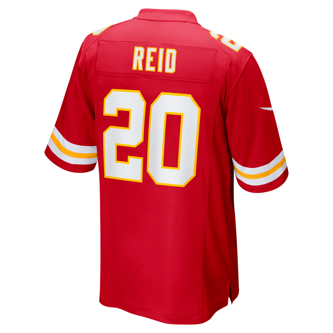 Men's Kansas City Chiefs Justin Reid Nike Red Game Jersey product image 3