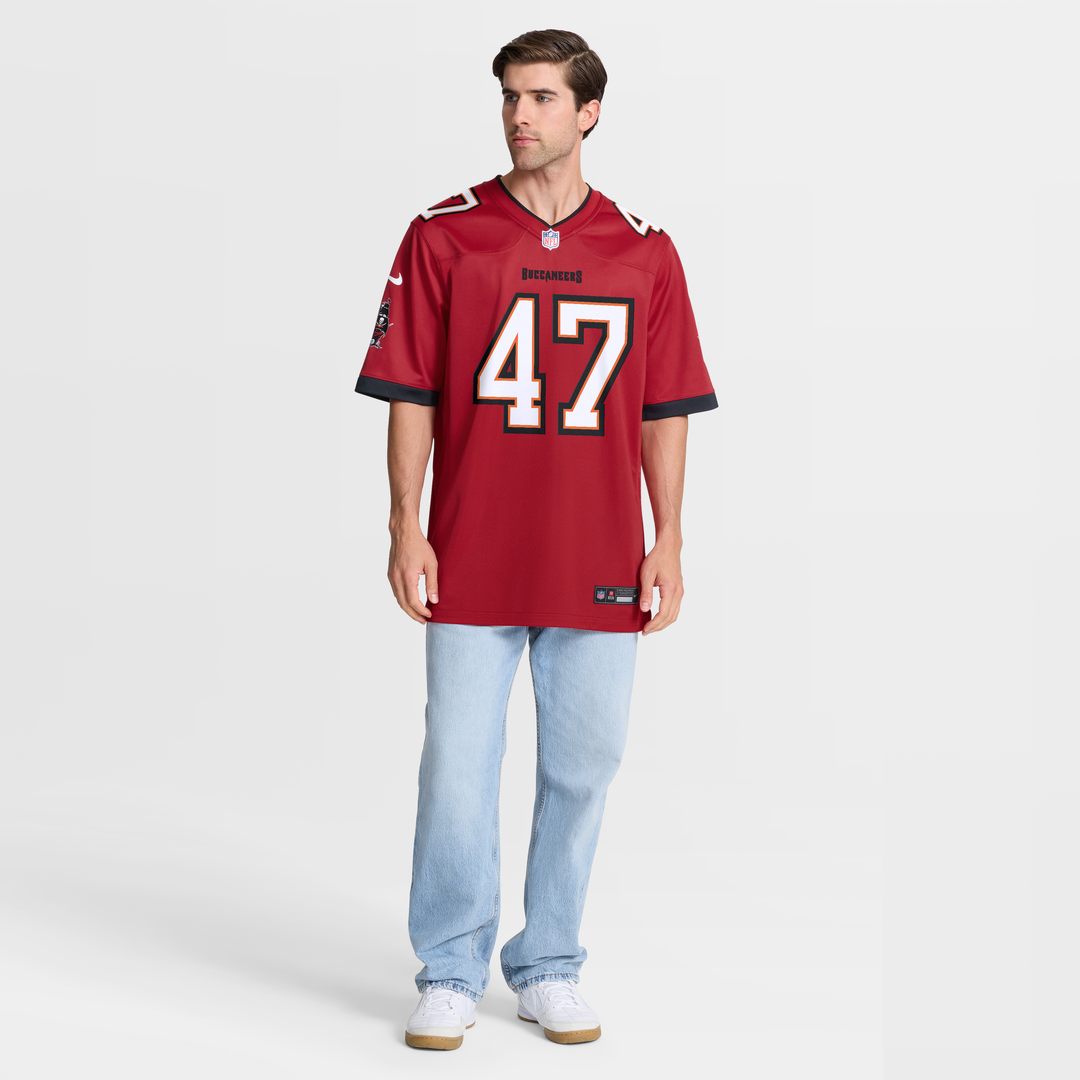 Men's Tampa Bay Buccaneers John Lynch Nike Red Game Retired product image 7