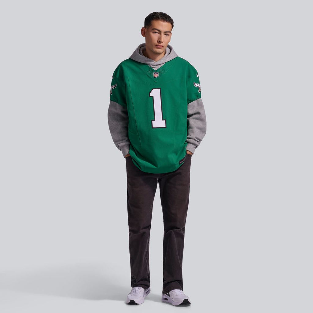 Men's Philadelphia Eagles Jalen Hurts Nike Kelly Green product image 4
