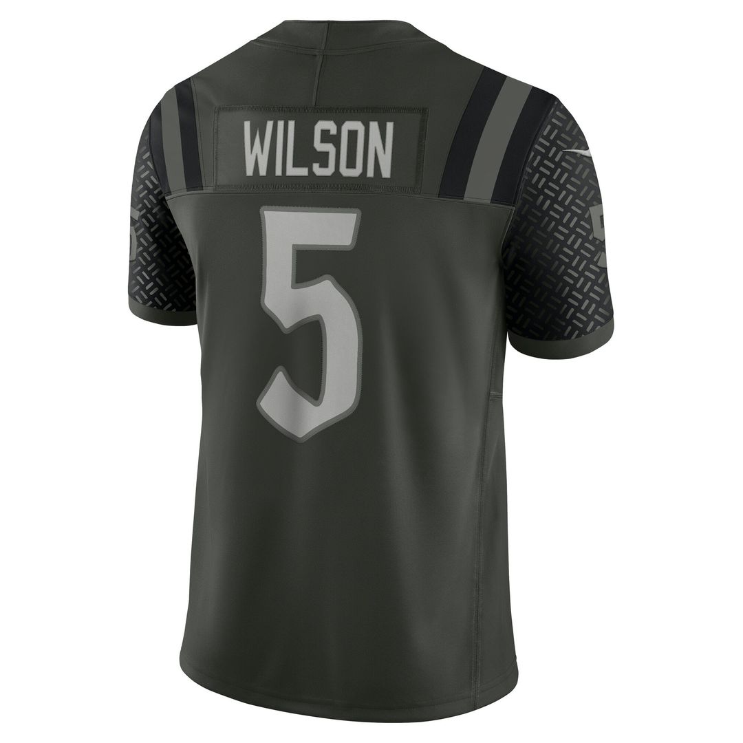 Men's New York Jets Garrett Wilson Nike Green Rivalries product image 3