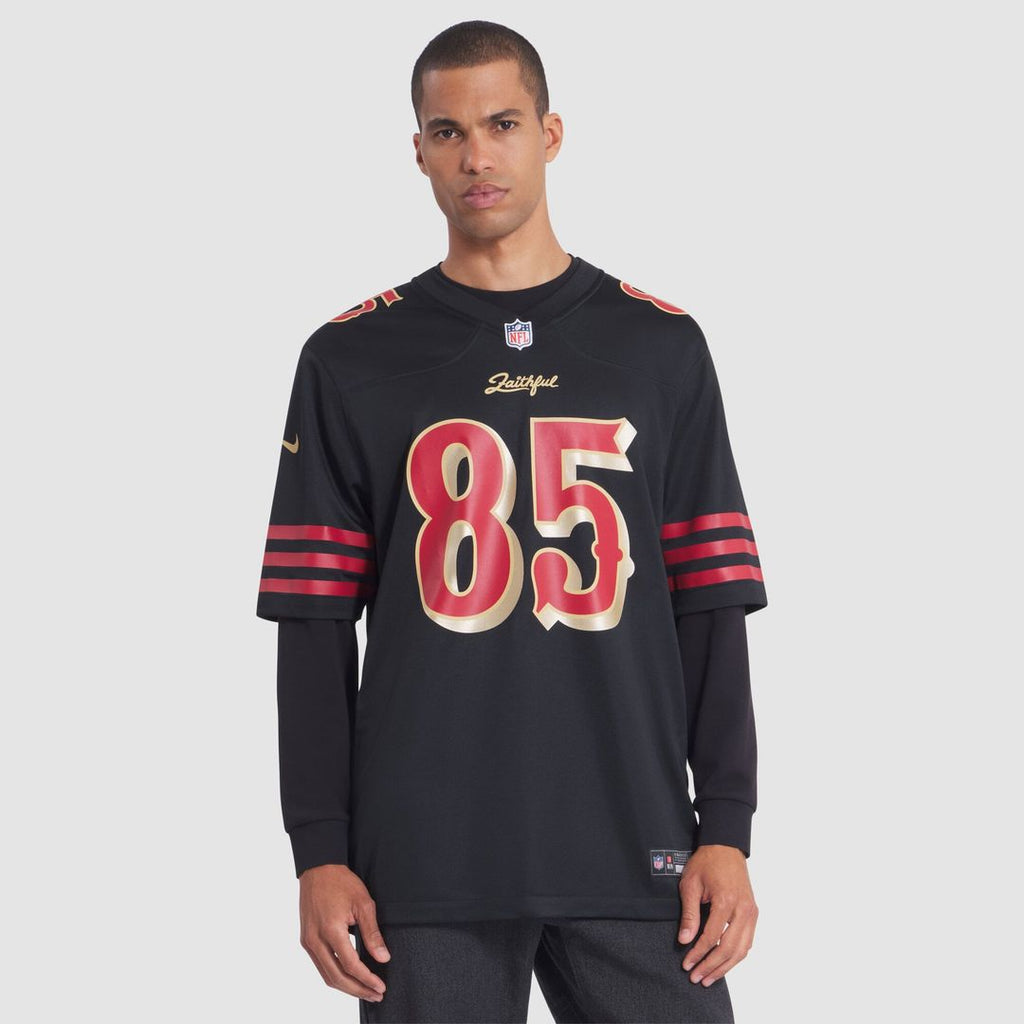 Men's San Francisco 49ers George Kittle Nike Black product image 4