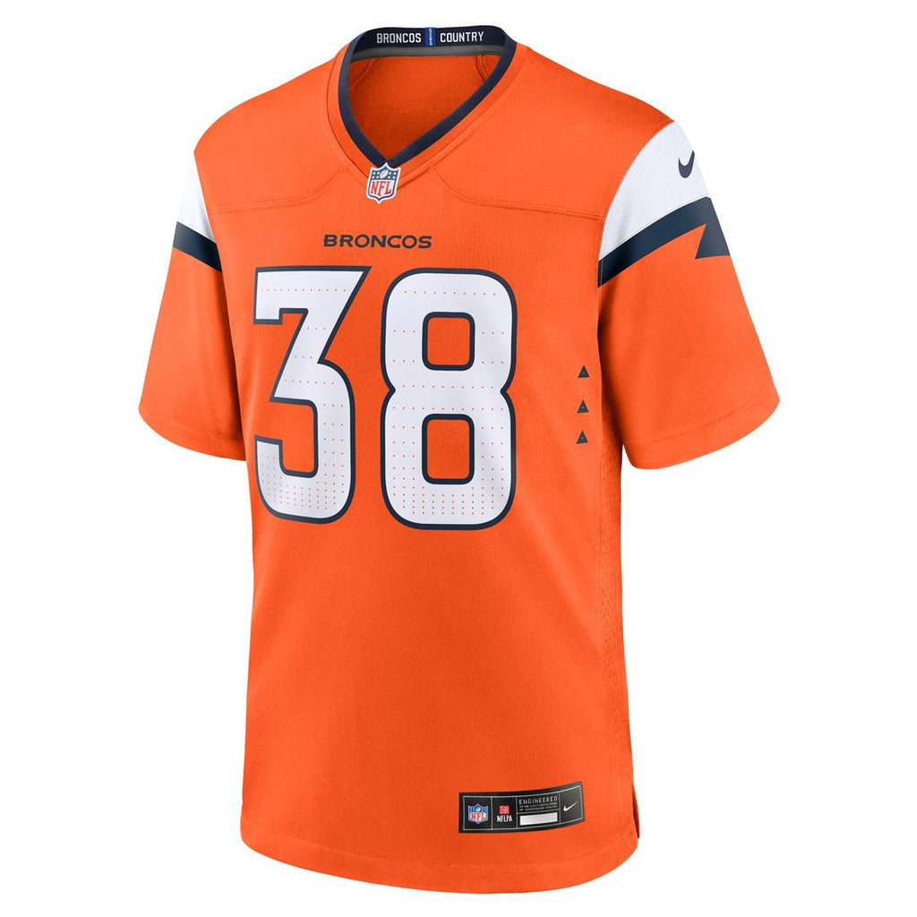 Men's Denver Broncos Jaleel McLaughlin Nike Orange Team product image 10