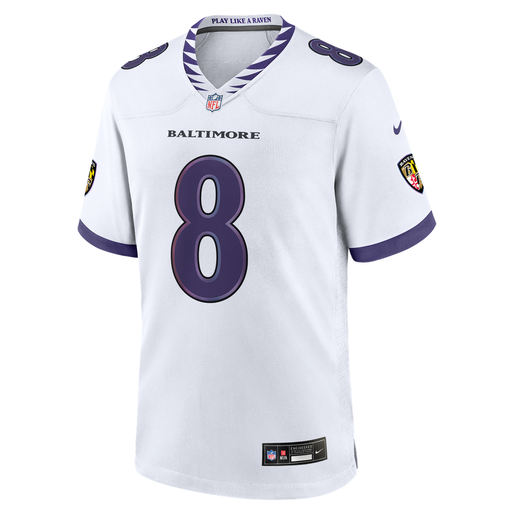 Men's Baltimore Ravens Lamar Jackson Nike Purple Alternate product image 15