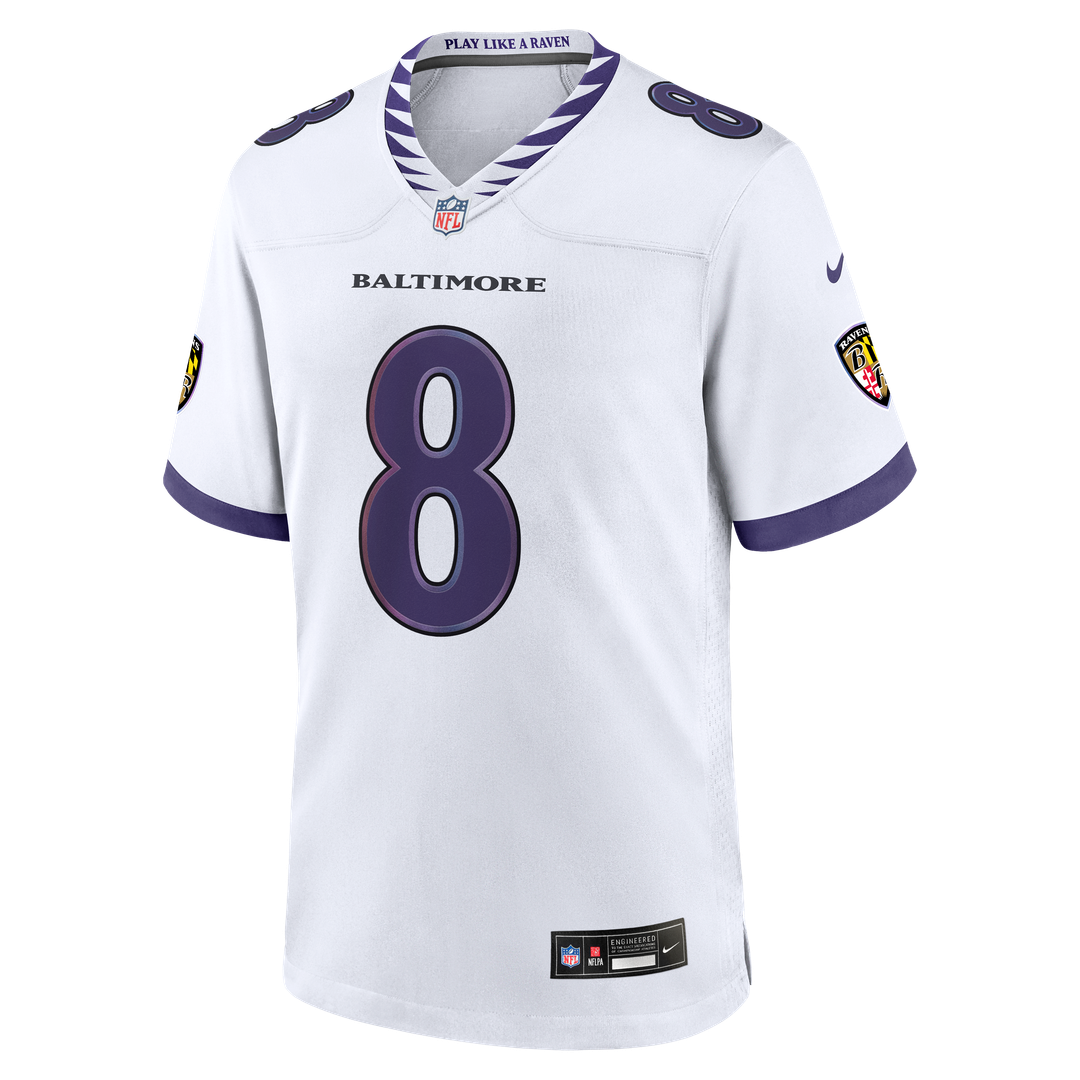 Men's Baltimore Ravens Lamar Jackson Nike Purple Alternate product image 15