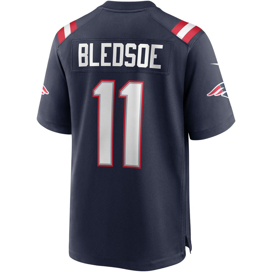 Men's New England Patriots Drew Bledsoe Nike Navy Game product image 3