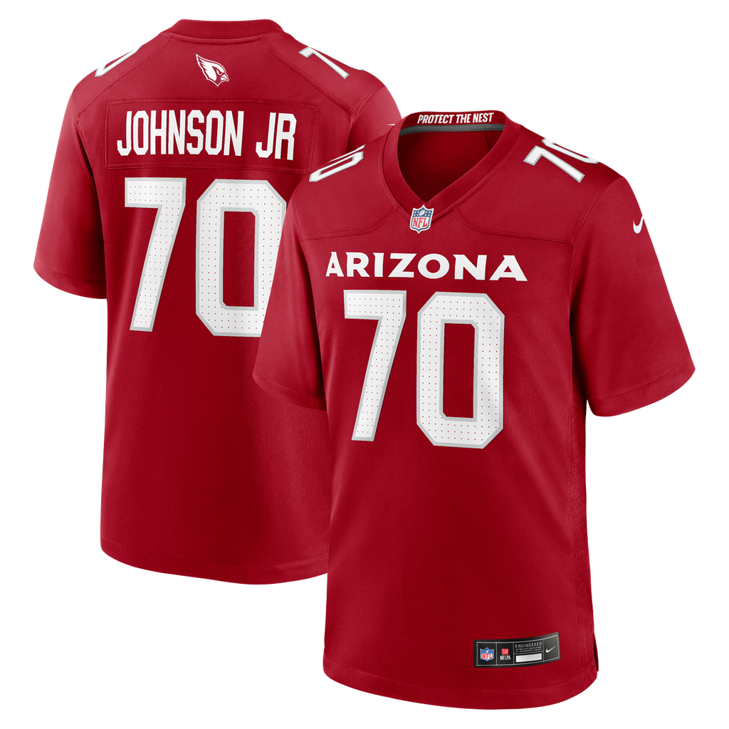 Men's Arizona Cardinals Paris Johnson Jr. Nike Cardinal product image 1