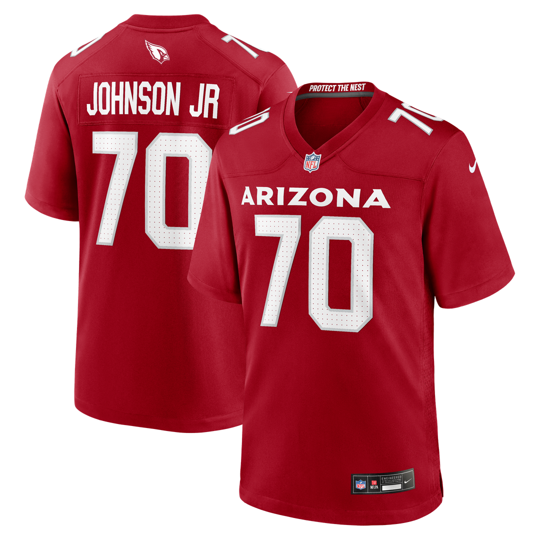 Men's Arizona Cardinals Paris Johnson Jr. Nike Cardinal product image 1
