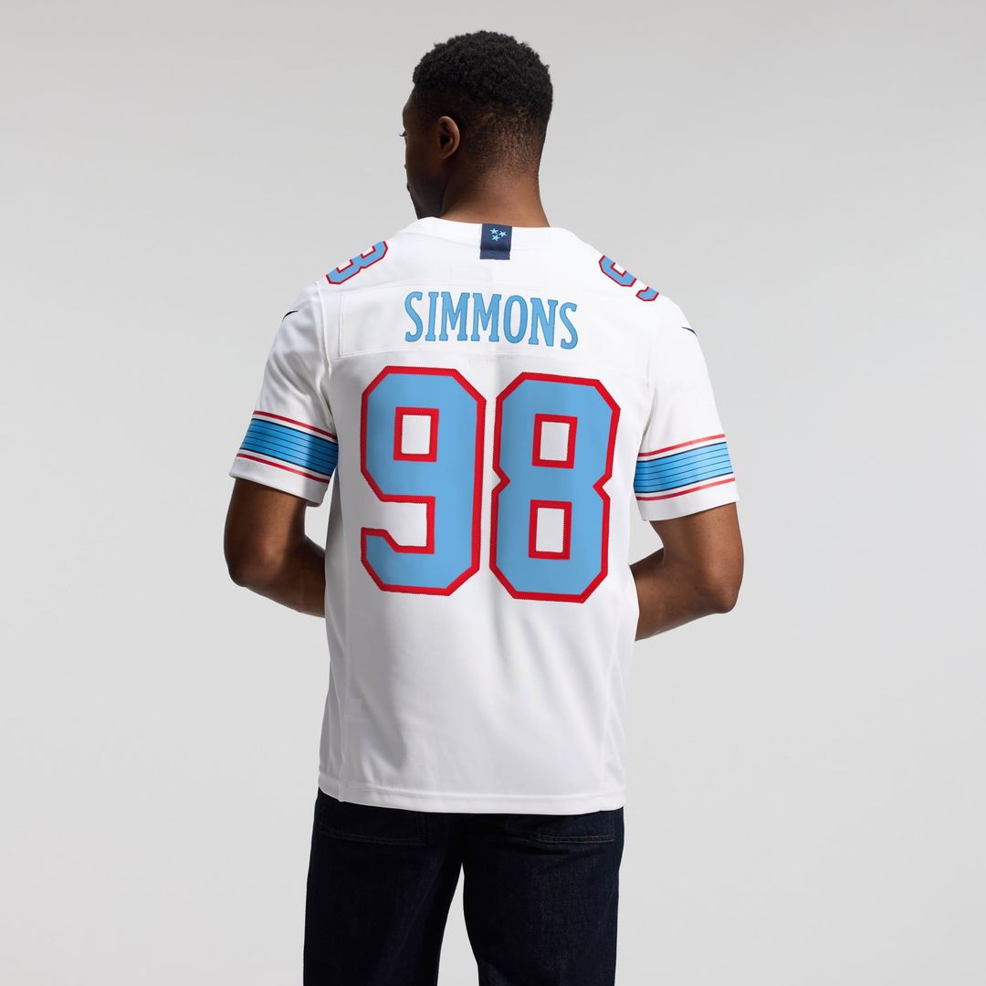 Men's Tennessee Titans Jeffery Simmons Nike Light Blue Team product image 30