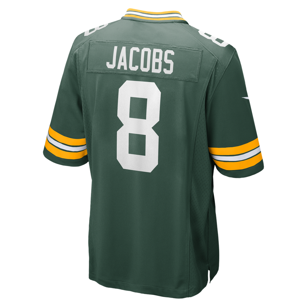 Men's Green Bay Packers Josh Jacobs Nike Team Game Jersey product image 3