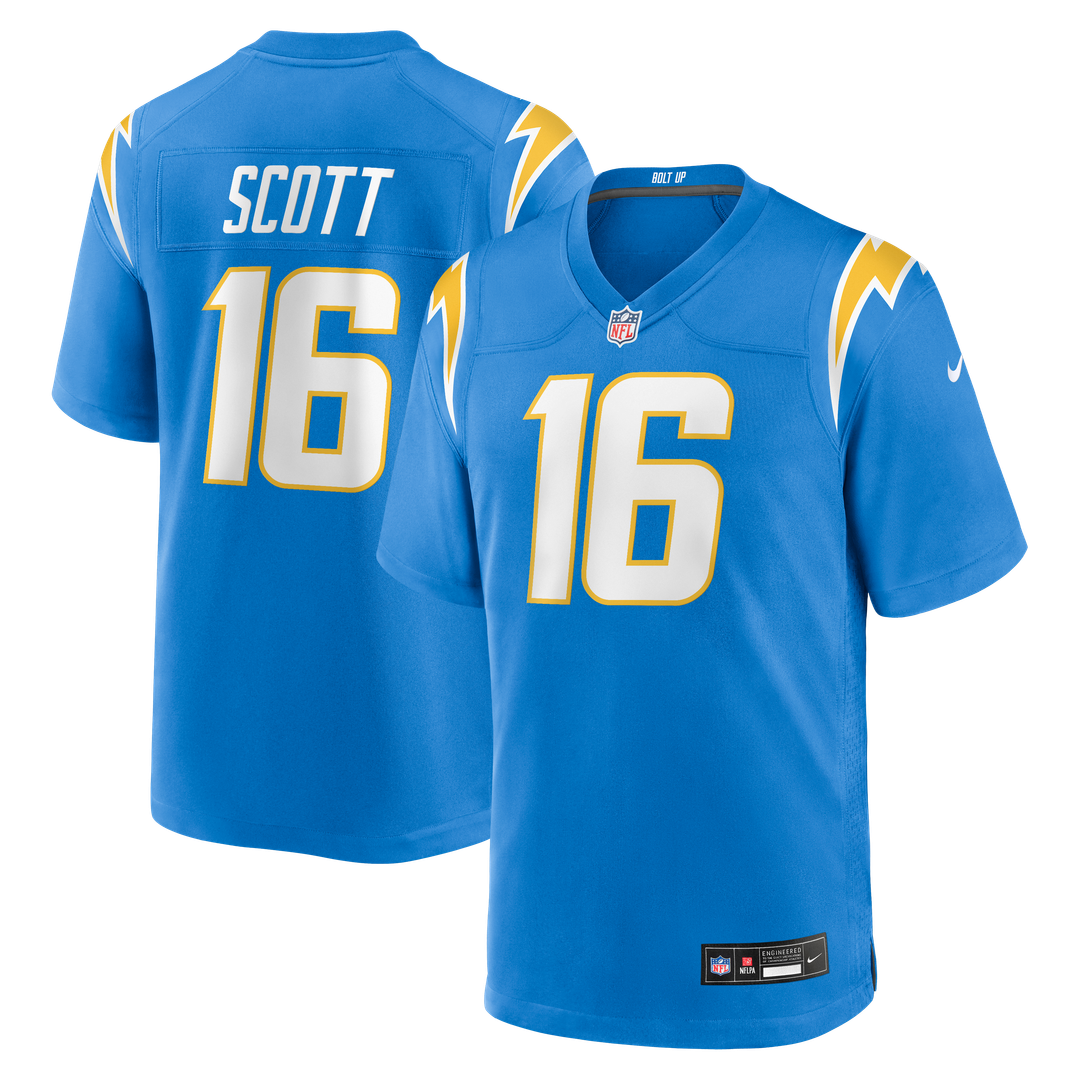 Men's Los Angeles Chargers JK Scott Nike Powder Blue Game product image 1
