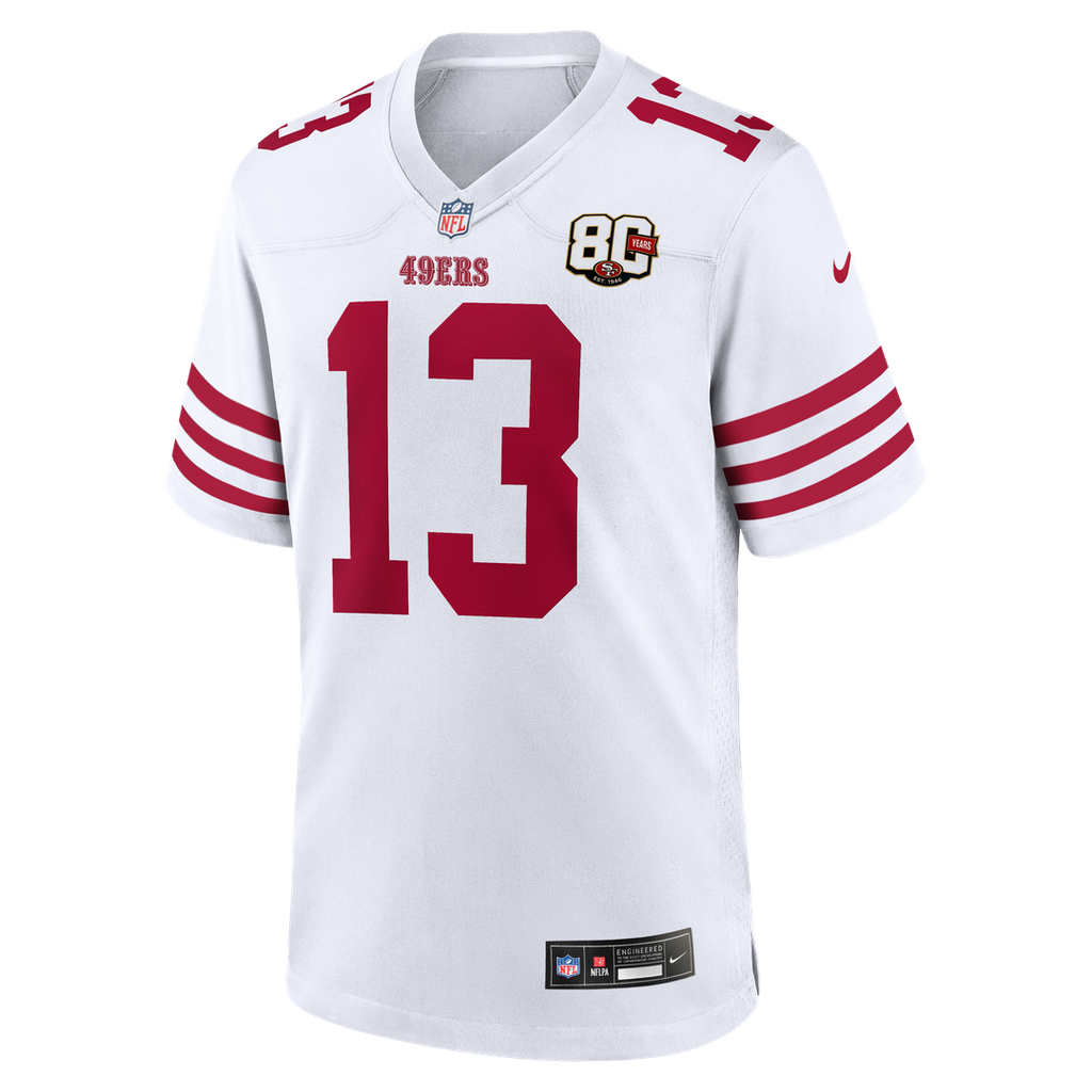 Men's San Francisco 49ers Brock Purdy Nike Scarlet 80th product image 22