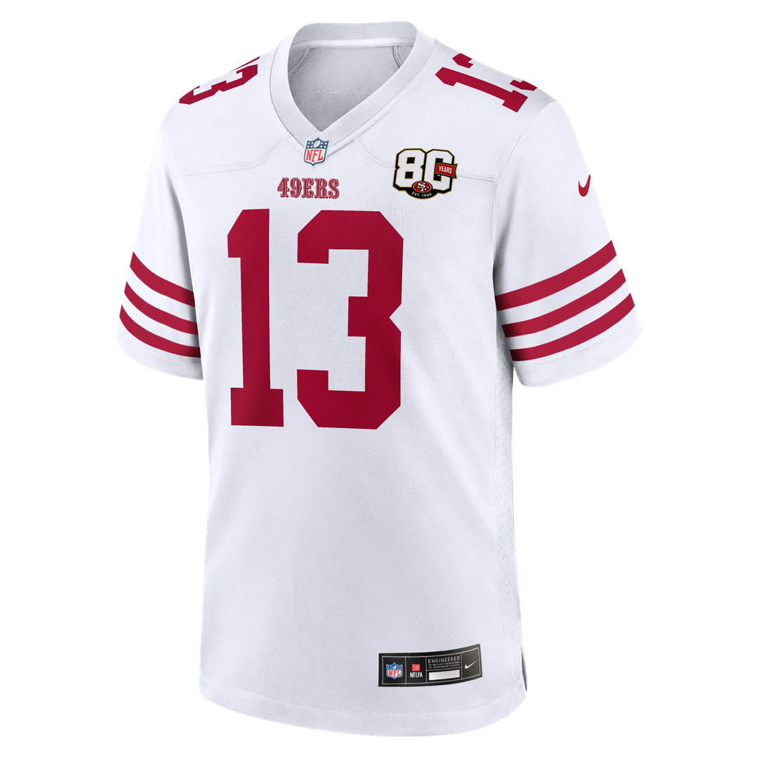 Men's San Francisco 49ers Brock Purdy Nike Scarlet 80th product image 22