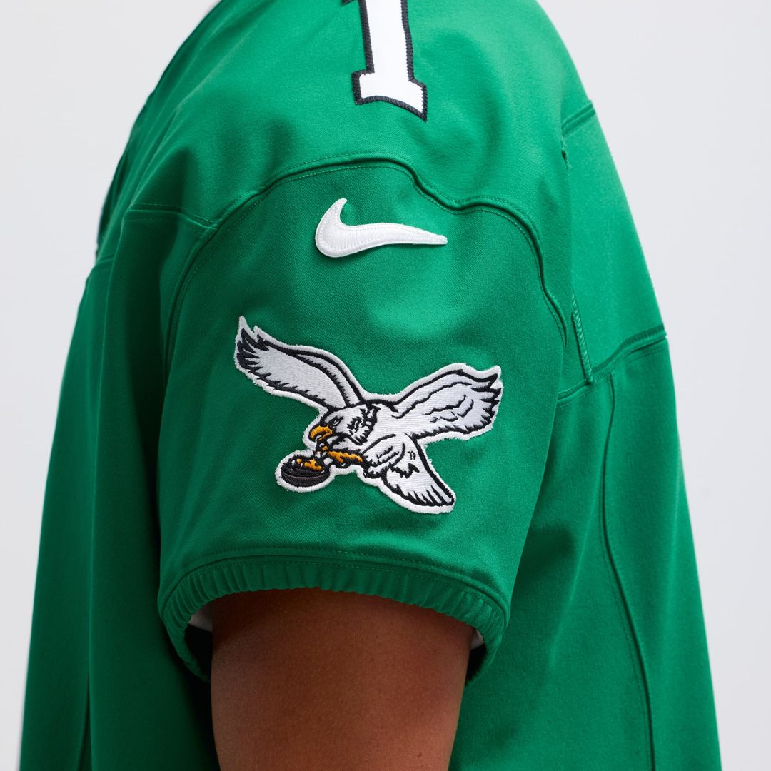 Men's Philadelphia Eagles Jalen Hurts Nike Kelly Green product image 10