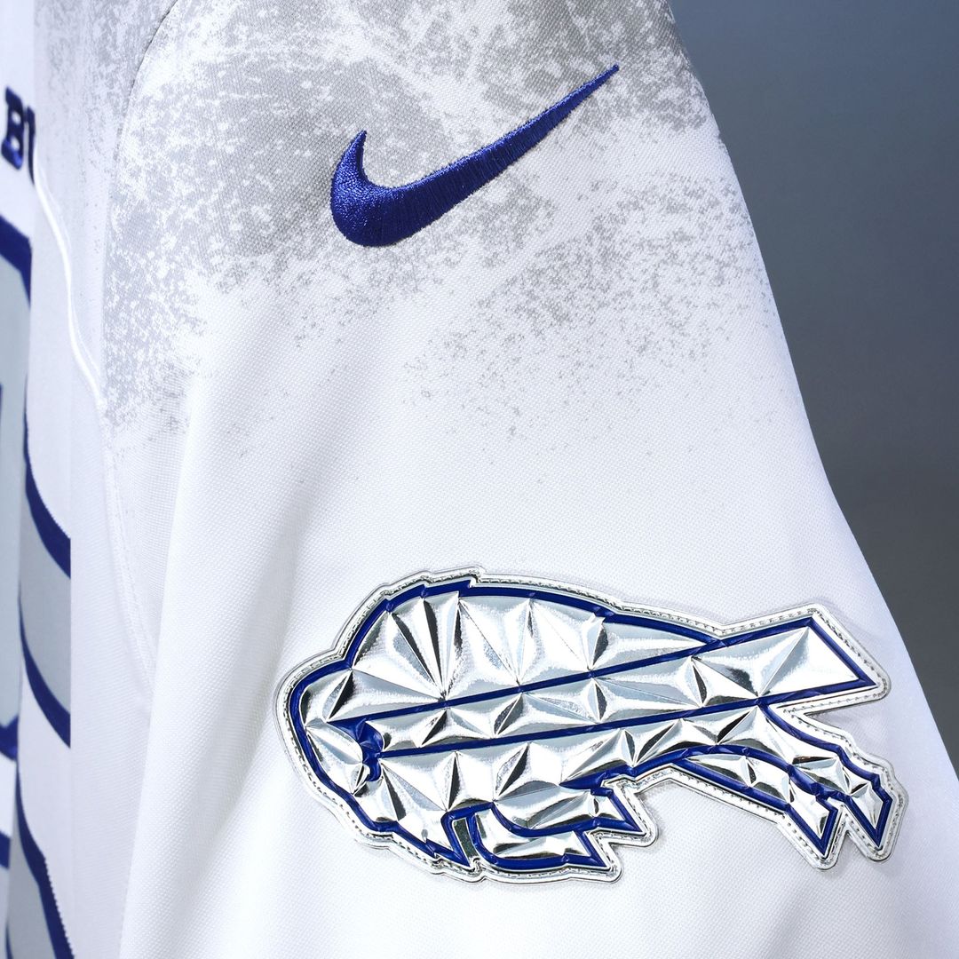 Men's Buffalo Bills Keon Coleman Nike White Rivalries product image 6