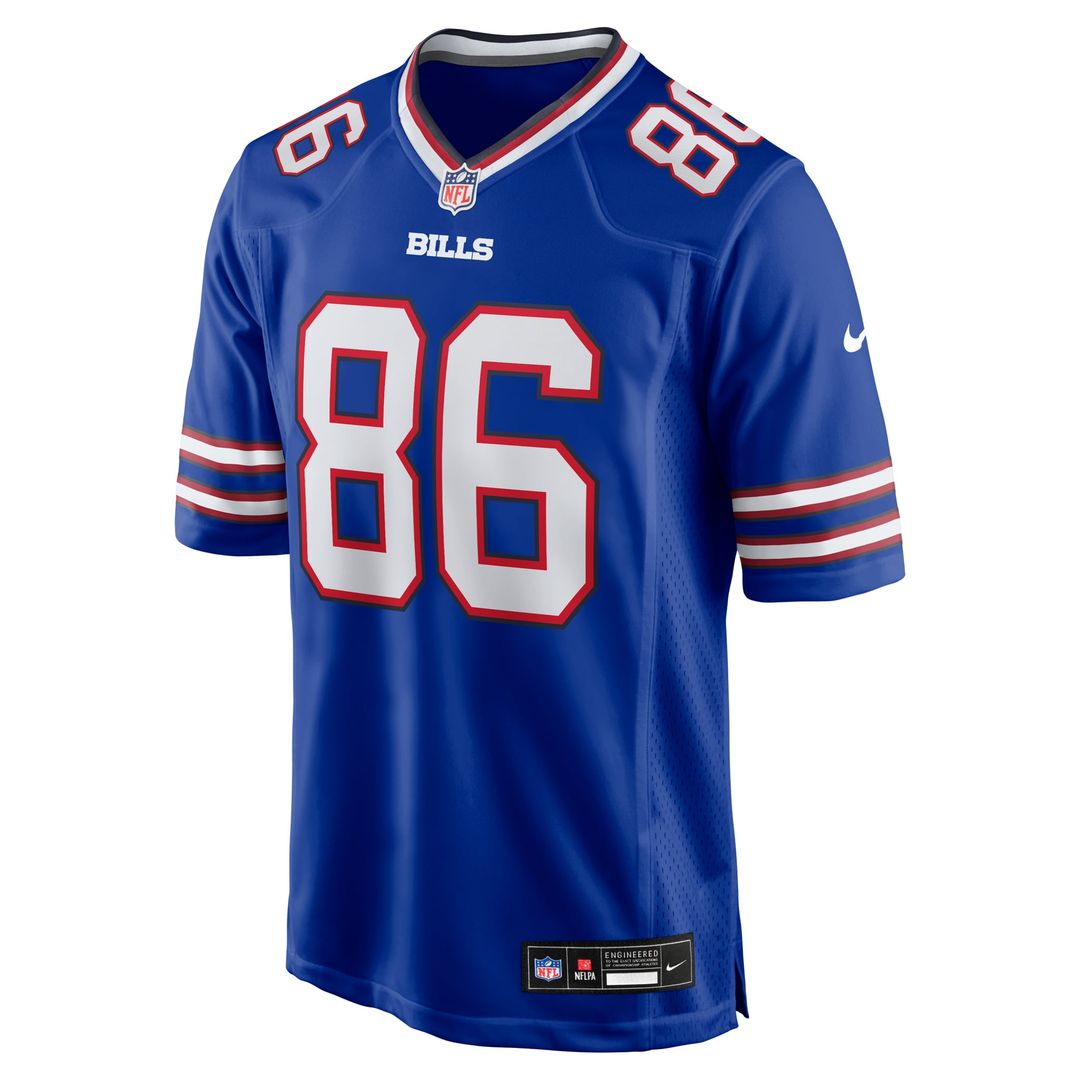 Men's Buffalo Bills Dalton Kincaid Nike Royal Game Jersey product image 10