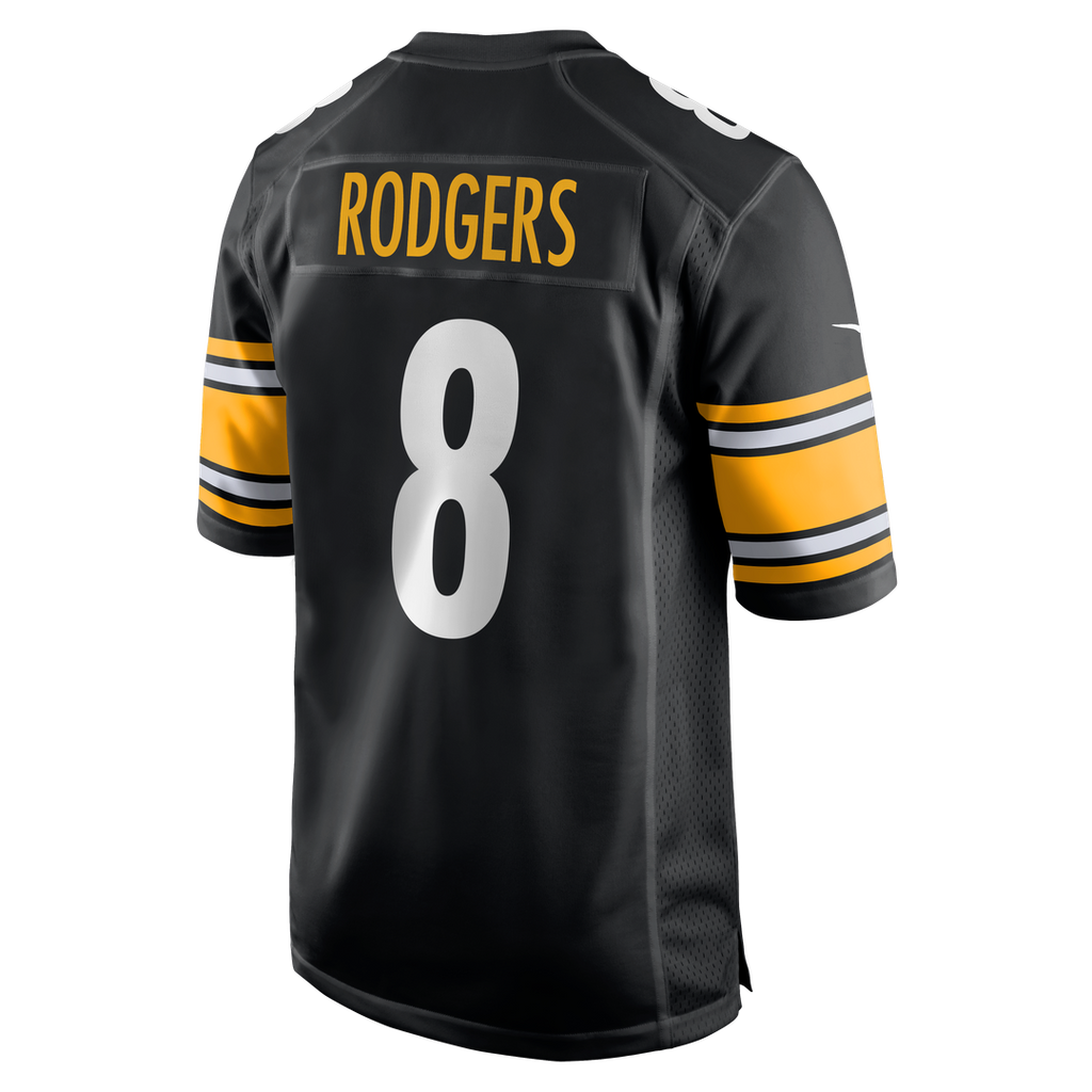 Men's Pittsburgh Steelers Aaron Rodgers Nike Gold Alternate product image 13