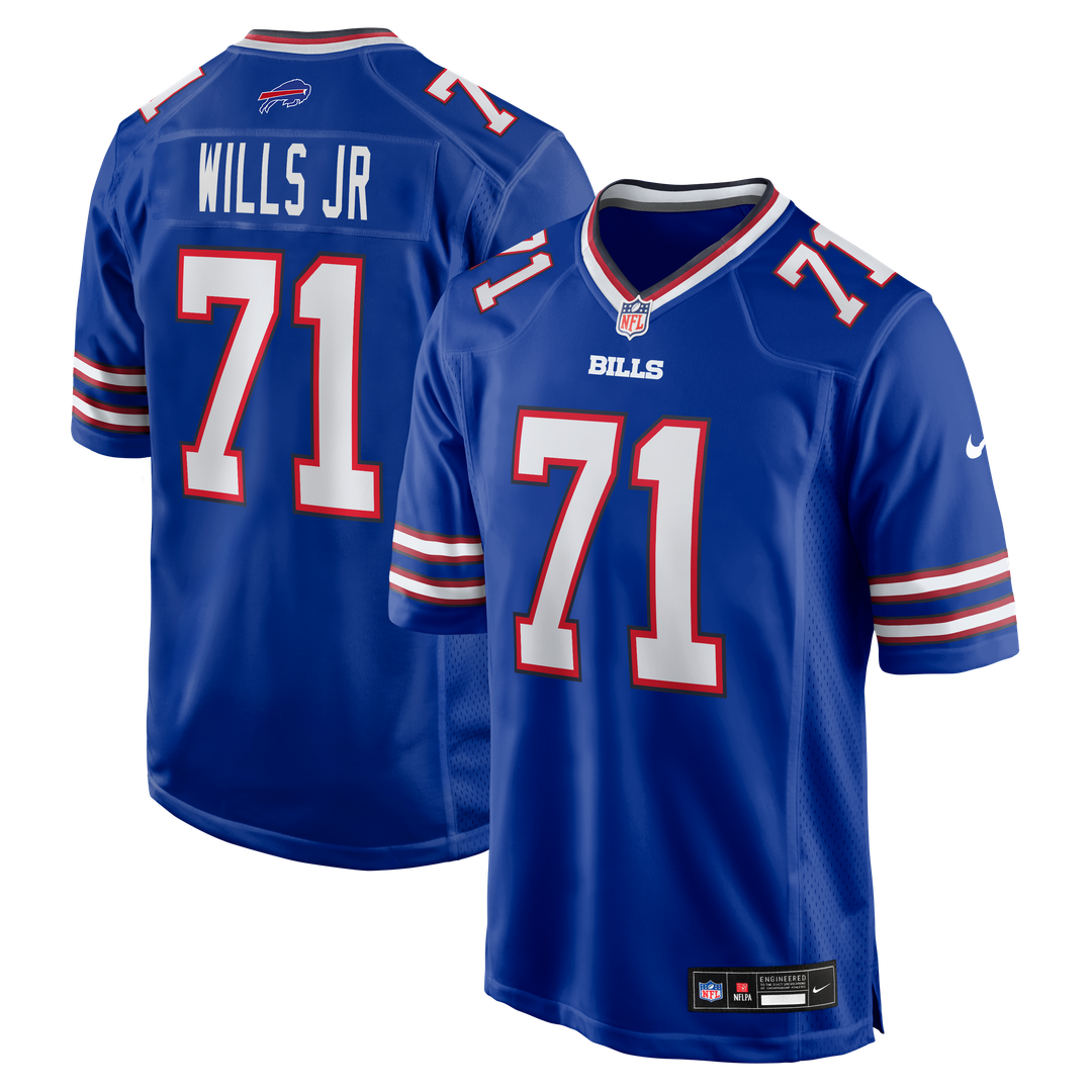 Men's Buffalo Bills Jedrick Wills Jr. Nike Royal Team Game product image 1