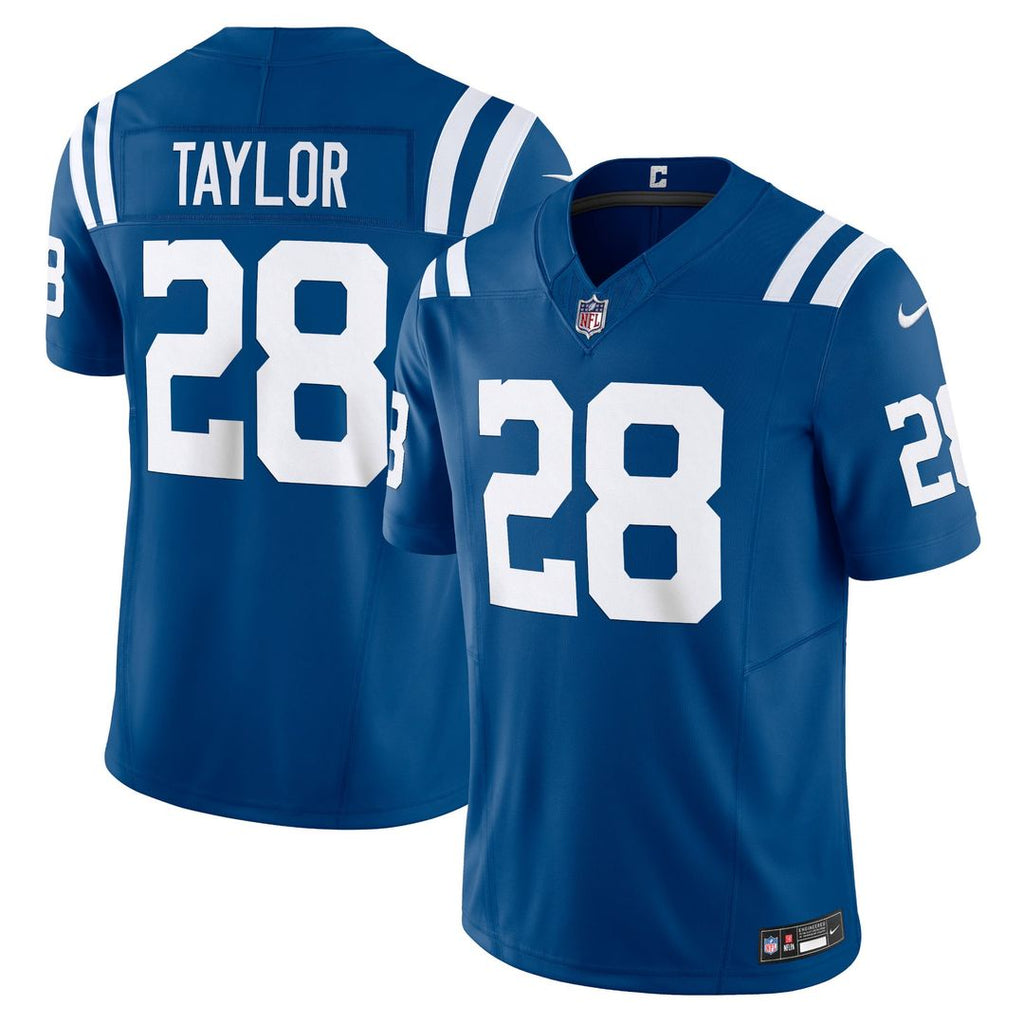 Men's Indianapolis Colts Jonathan Taylor Nike Royal Vapor product image 1