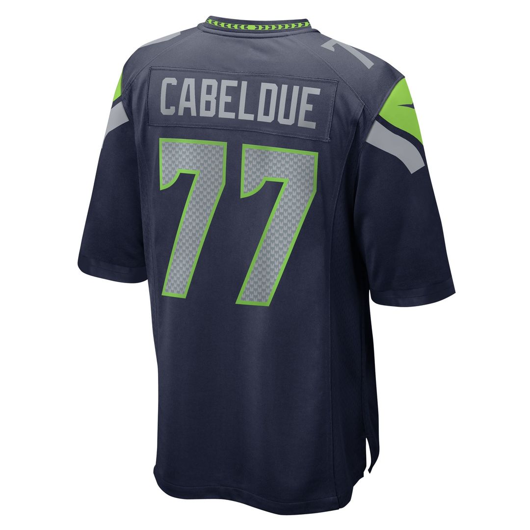 Men's Seattle Seahawks Bryce Cabeldue Nike College Navy product image 3