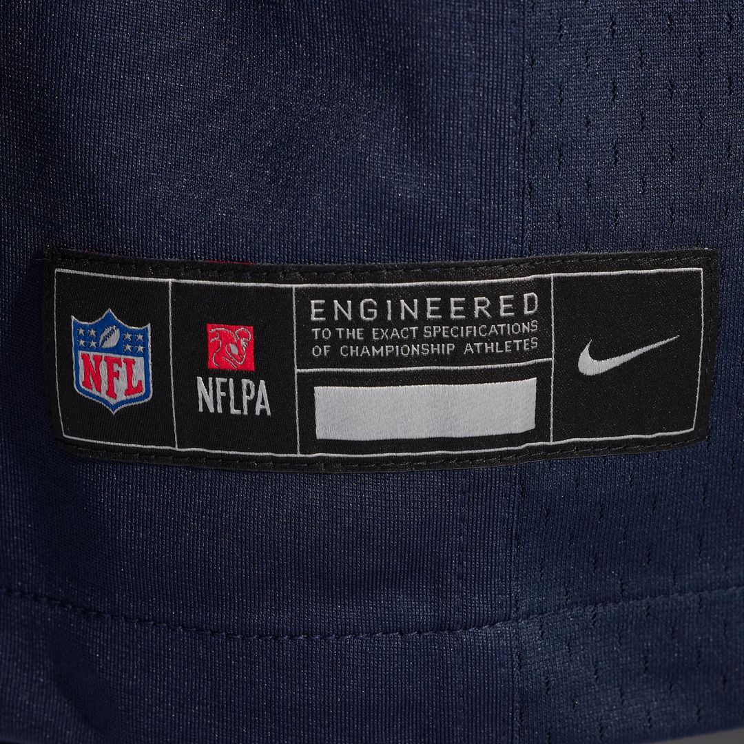 Men's Chicago Bears Jaylon Johnson Nike Navy Game Jersey product image 6