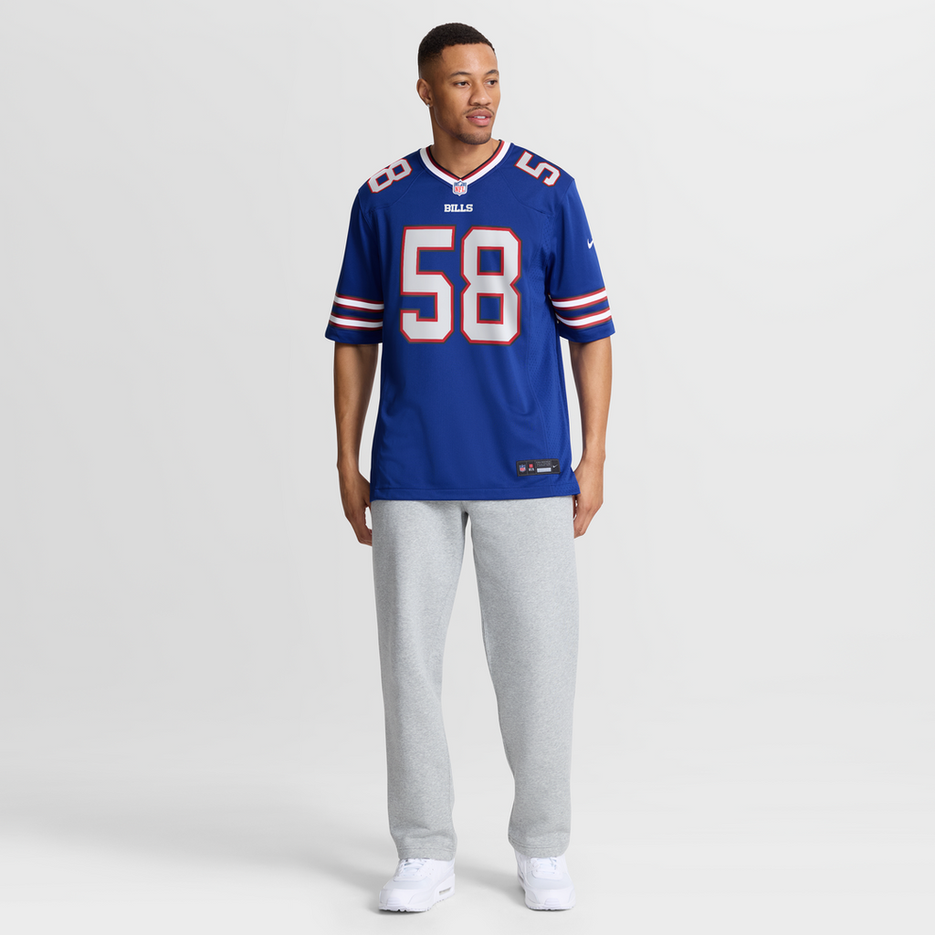 Men's Buffalo Bills Matt Milano Nike Red Alternate Game product image 19