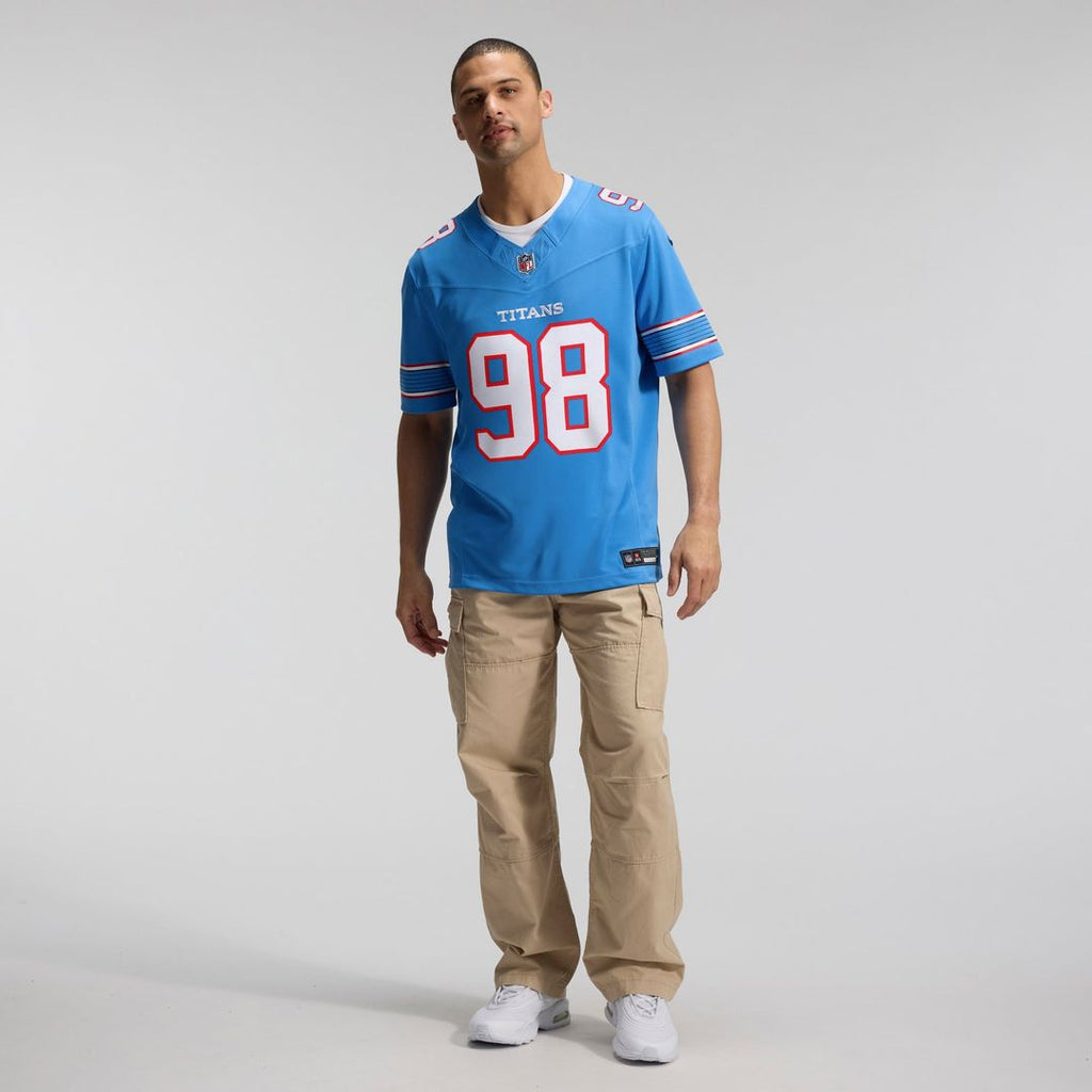 Men's Tennessee Titans Jeffery Simmons Nike Light Blue Team product image 6
