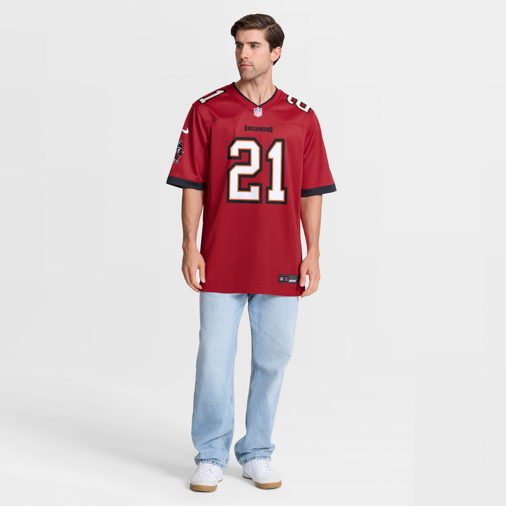 Men's Tampa Bay Buccaneers Benjamin Morrison Nike Red Team product image 7