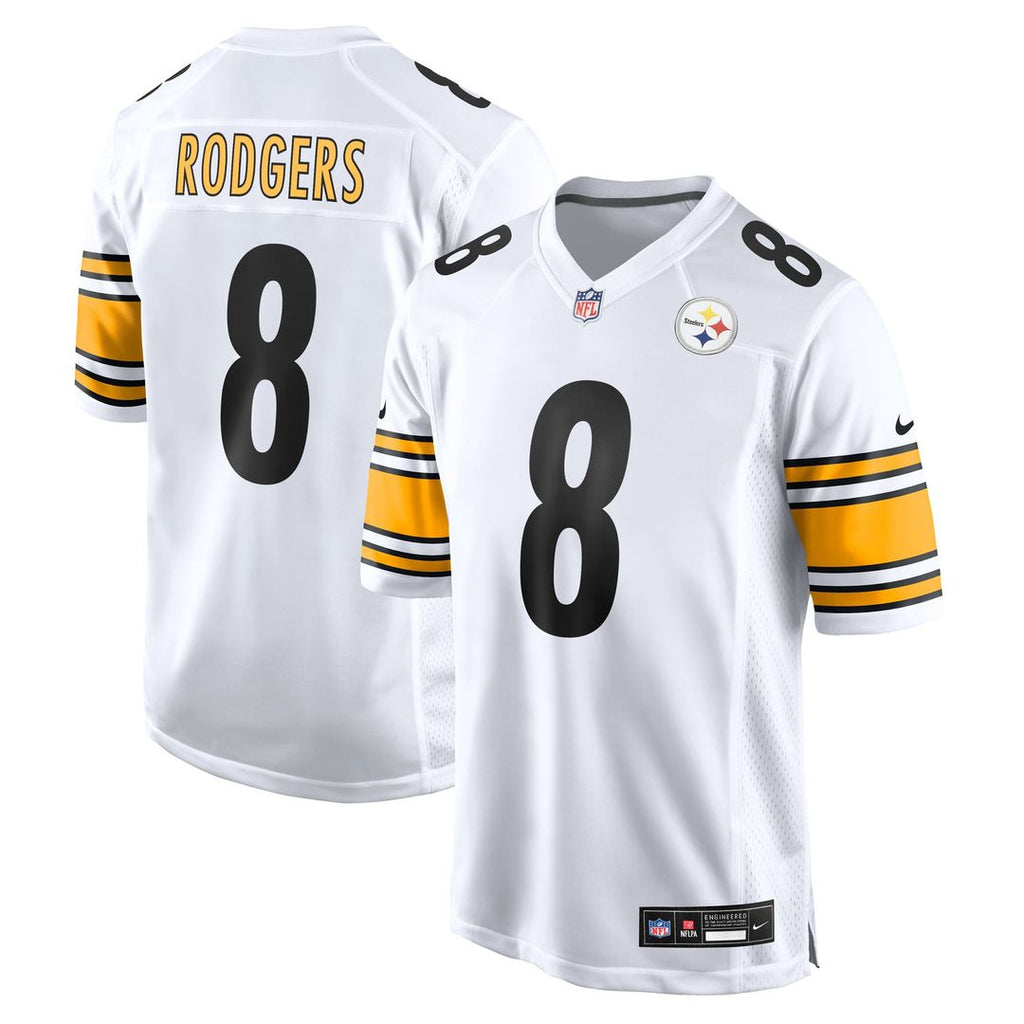 Men's Pittsburgh Steelers Aaron Rodgers Nike Gold Alternate product image 20