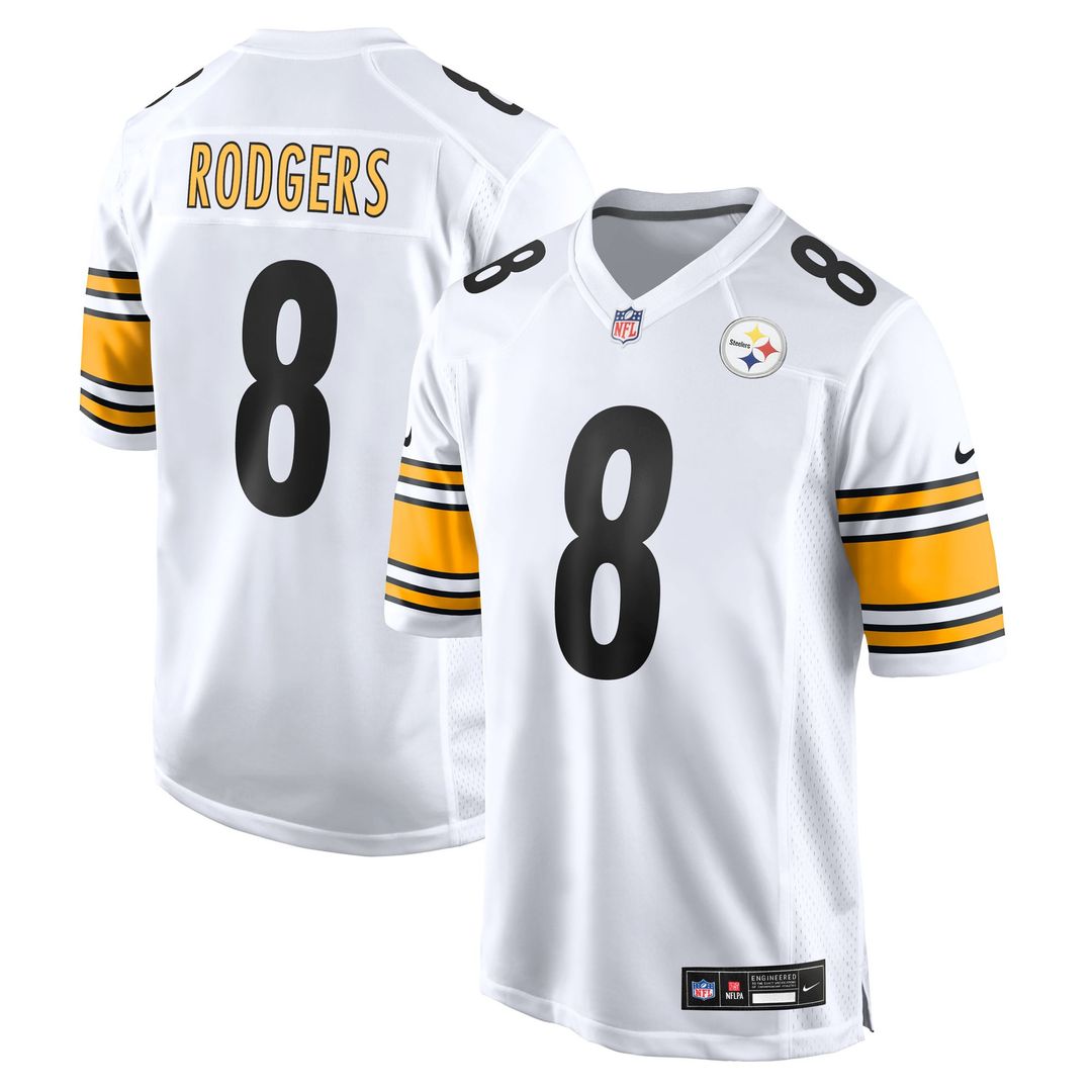 Men's Pittsburgh Steelers Aaron Rodgers Nike Gold Alternate product image 20