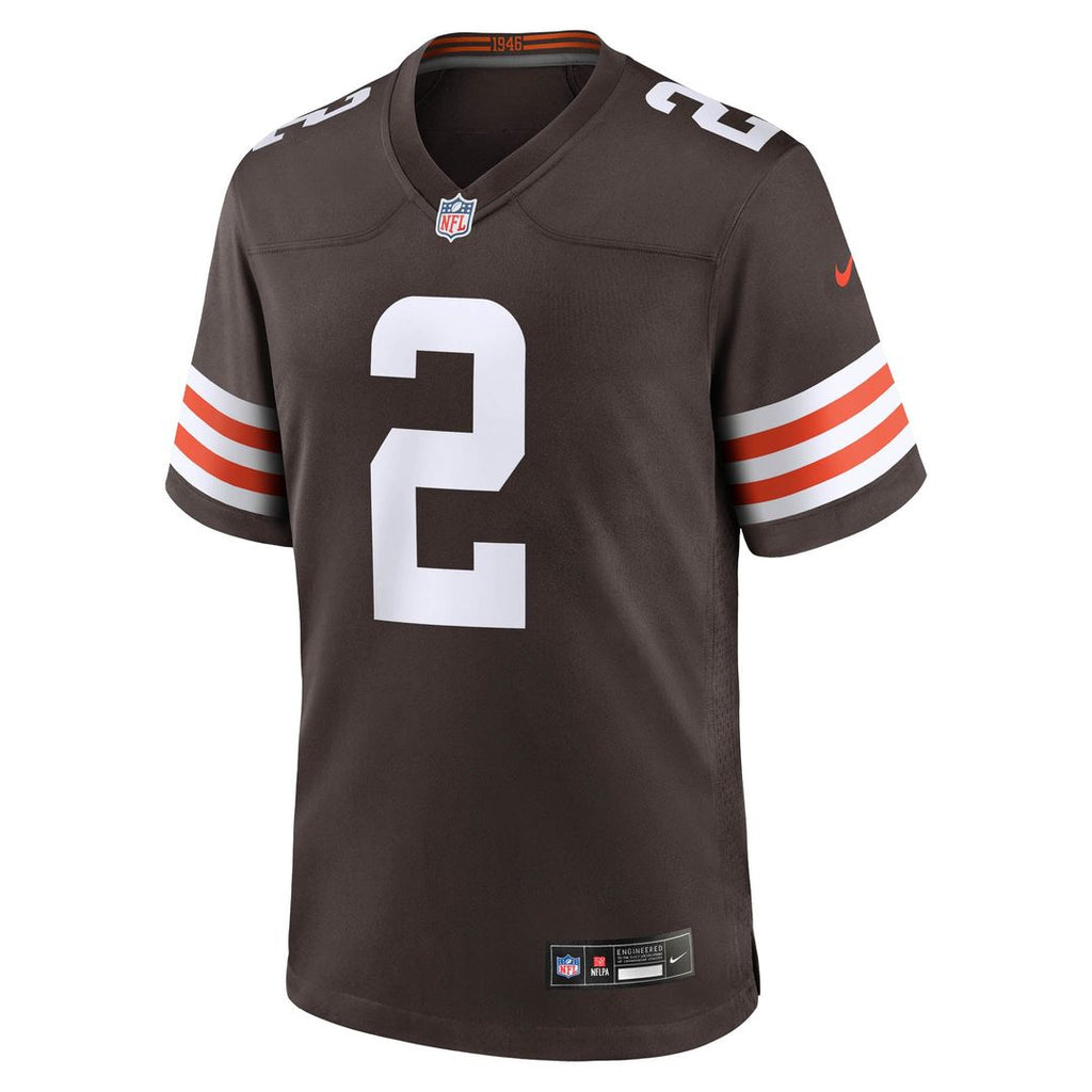 Men's Cleveland Browns Shedeur Sanders Nike Brown Game product image 10