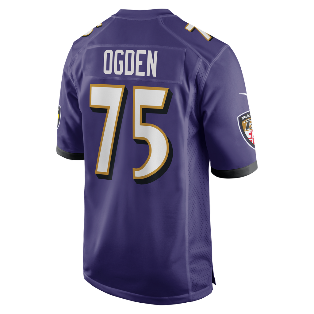 Men's Baltimore Ravens Jonathan Ogden Nike Purple Game product image 3