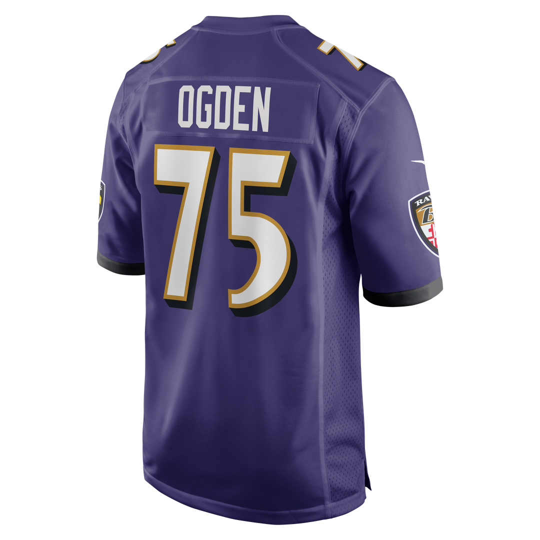 Men's Baltimore Ravens Jonathan Ogden Nike Purple Game product image 3